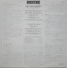 Carica l'immagine nel visualizzatore di Gallery, Zoot Sims : Quartets (LP, Album, Mono, RE)