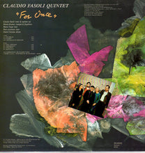 Carica l'immagine nel visualizzatore di Gallery, Claudio Fasoli Quintet : For Once (LP, Album)