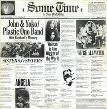 Carica l'immagine nel visualizzatore di Gallery, John Lennon & Yoko Ono / The Plastic Ono Band With Elephants Memory Plus Invisible Strings : Some Time In New York City (2xLP, Album)