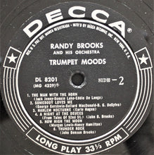 Carica l'immagine nel visualizzatore di Gallery, Randy Brooks And His Orchestra : Trumpet Moods (LP, Comp)