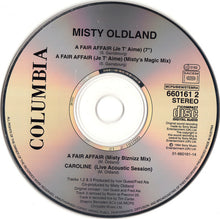 Carica l'immagine nel visualizzatore di Gallery, Misty Oldland : A Fair Affair (Je T'aime) (CD, Maxi, Dig)