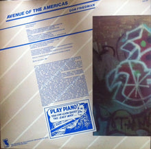 Carica l'immagine nel visualizzatore di Gallery, Don Friedman : Avenue Of The Americas (LP, Album)