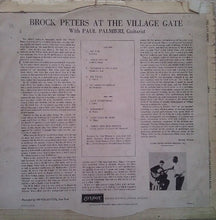 Carica l'immagine nel visualizzatore di Gallery, Brock Peters : At The Village Gate (LP, Album, Mono)