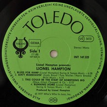 Carica l'immagine nel visualizzatore di Gallery, Lionel Hampton : Lionel Hampton Presents: Lionel Hampton (LP, Comp)