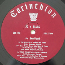 Carica l'immagine nel visualizzatore di Gallery, Jo Stafford With Paul Weston And His Orchestra And The Starlighters : Jo + Blues (Ballad Of The Blues) (LP, Album, RE)