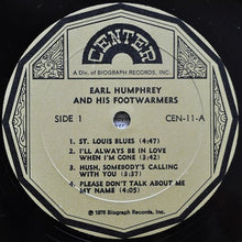 Carica l'immagine nel visualizzatore di Gallery, Earl Humphrey And His Footwarmers : Earl Humphrey And His Footwarmers (LP, Comp)