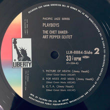 Carica l'immagine nel visualizzatore di Gallery, Chet Baker & Art Pepper : Playboys (LP, Album, Mono, RE)
