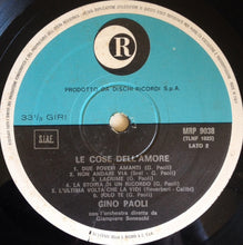 Carica l'immagine nel visualizzatore di Gallery, Gino Paoli : Le Cose Dell'Amore (LP, Album, RP)
