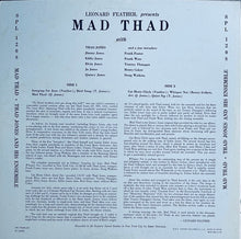 Carica l'immagine nel visualizzatore di Gallery, Thad Jones And His Ensemble : Mad Thad (LP, Album, Mono, RE)