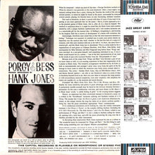 Carica l'immagine nel visualizzatore di Gallery, Hank Jones : Porgy And Bess  (LP, Album, RE)