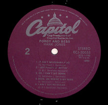 Carica l'immagine nel visualizzatore di Gallery, Hank Jones : Porgy And Bess  (LP, Album, RE)