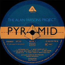 Carica l'immagine nel visualizzatore di Gallery, The Alan Parsons Project : Pyramid (LP, Album)