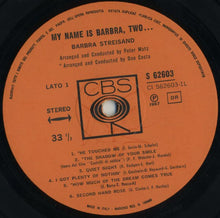 Carica l'immagine nel visualizzatore di Gallery, Barbra Streisand : My Name Is Barbra, Two... (LP, Album)