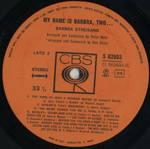 Carica l'immagine nel visualizzatore di Gallery, Barbra Streisand : My Name Is Barbra, Two... (LP, Album)