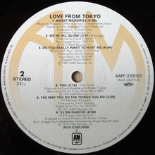 Carica l'immagine nel visualizzatore di Gallery, Rita Coolidge = リタ・クーリッジ* : Love From Tokyo = 美しき女 (LP, Comp)