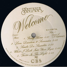 Carica l'immagine nel visualizzatore di Gallery, Santana : Welcome (LP, Album, Gat)