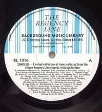 Carica l'immagine nel visualizzatore di Gallery, Various : The Regency Line Background Music Library (Sampler) (LP, Comp)
