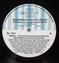 Carica l'immagine nel visualizzatore di Gallery, Various : The Regency Line Background Music Library (Sampler) (LP, Comp)