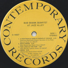 Carica l'immagine nel visualizzatore di Gallery, Bud Shank Quartet : At Jazz Alley (LP, Album)