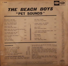 Carica l'immagine nel visualizzatore di Gallery, The Beach Boys : Pet Sounds (LP, Album, Mono)