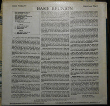 Carica l'immagine nel visualizzatore di Gallery, Paul Quinichette / Buck Clayton / Shad Collins / Jack Washington / Freddie Green / Eddie Jones / Jo Jones / Nat Pierce : Basie Reunion (LP, Album, Mono, Dee)