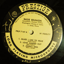 Carica l'immagine nel visualizzatore di Gallery, Paul Quinichette / Buck Clayton / Shad Collins / Jack Washington / Freddie Green / Eddie Jones / Jo Jones / Nat Pierce : Basie Reunion (LP, Album, Mono, Dee)