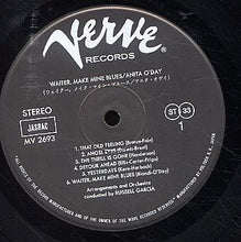 Carica l'immagine nel visualizzatore di Gallery, Anita O'Day : Waiter, Make Mine Blues (LP, Album, RE)