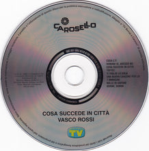 Carica l'immagine nel visualizzatore di Gallery, Vasco Rossi : Cosa Succede In Città (CD, Album, RE)