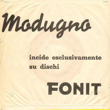 Carica l'immagine nel visualizzatore di Gallery, Domenico Modugno : Si, Si, Si (7")