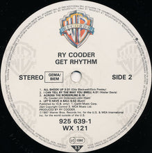 Carica l'immagine nel visualizzatore di Gallery, Ry Cooder : Get Rhythm (LP, Album)