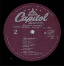 Carica l'immagine nel visualizzatore di Gallery, Gene Norman Presents Gerry Mulligan Tentette, Shorty Rogers And His Giants : Modern Sounds (LP, Comp, Mono, RE, Pur)