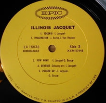 Carica l'immagine nel visualizzatore di Gallery, Illinois Jacquet : Illinois Jacquet (LP, Album, Mono)