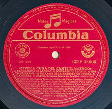 Carica l'immagine nel visualizzatore di Gallery, Unknown Artist : Sevilla Cuna Del Cante Flamenco (LP, Album)