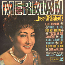 Carica l'immagine nel visualizzatore di Gallery, Ethel Merman : Merman... Her Greatest! (LP, Album)