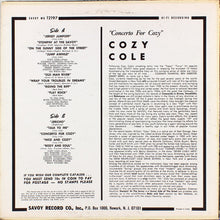 Carica l'immagine nel visualizzatore di Gallery, Cozy Cole : Concerto For Cozy (LP, Album)
