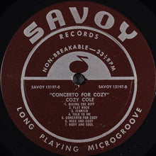 Carica l'immagine nel visualizzatore di Gallery, Cozy Cole : Concerto For Cozy (LP, Album)