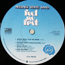 Carica l'immagine nel visualizzatore di Gallery, Average White Band : Feel No Fret (LP, Album, Ric)