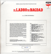 Carica l'immagine nel visualizzatore di Gallery, Carlo Rustichelli : Il Ladro Di Bagdad (LP)