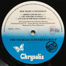 Carica l'immagine nel visualizzatore di Gallery, The Michael Schenker Group : One Night At Budokan (2xLP, Album, Gat)