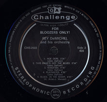 Carica l'immagine nel visualizzatore di Gallery, Rey DeMichel And His Orchestra : For Bloozers Only! (LP, Album, RE)