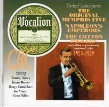 Carica l'immagine nel visualizzatore di Gallery, The Original Memphis Five / Napoleon's Emperors / The Cotton Pickers : 1928-1929 (CD, Comp, RM)