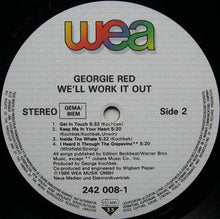 Carica l'immagine nel visualizzatore di Gallery, Georgie Red : We'll Work It Out (LP, Album)