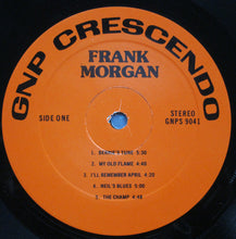 Carica l'immagine nel visualizzatore di Gallery, Frank Morgan : Frank Morgan (LP)