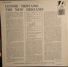 Carica l'immagine nel visualizzatore di Gallery, Lennie Tristano : The New Tristano (LP, Album, Mono)