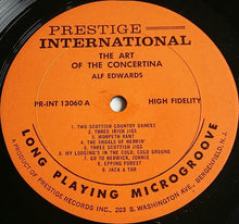 Carica l'immagine nel visualizzatore di Gallery, Alf Edwards : The Art Of The Concertina (LP)