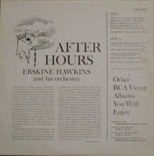 Carica l'immagine nel visualizzatore di Gallery, Erskine Hawkins And His Orchestra : After Hours (LP, Album, Mono, RP)