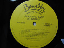 Carica l'immagine nel visualizzatore di Gallery, Greg Kihn Band : Kihntinued (LP, Album)