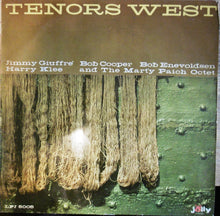 Carica l'immagine nel visualizzatore di Gallery, Jimmy Giuffre, Bob Cooper, Harry Klee, Bob Enevoldsen With The Marty Paich Octet : Tenors West (LP, Album, Mono)