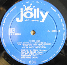 Carica l'immagine nel visualizzatore di Gallery, Jimmy Giuffre, Bob Cooper, Harry Klee, Bob Enevoldsen With The Marty Paich Octet : Tenors West (LP, Album, Mono)