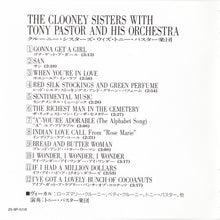 Carica l'immagine nel visualizzatore di Gallery, The Clooney Sisters With Tony Pastor And His Orchestra : The Clooney Sisters With Tony Pastor And His Orchestra (CD, Comp, Mono, RE, RM)